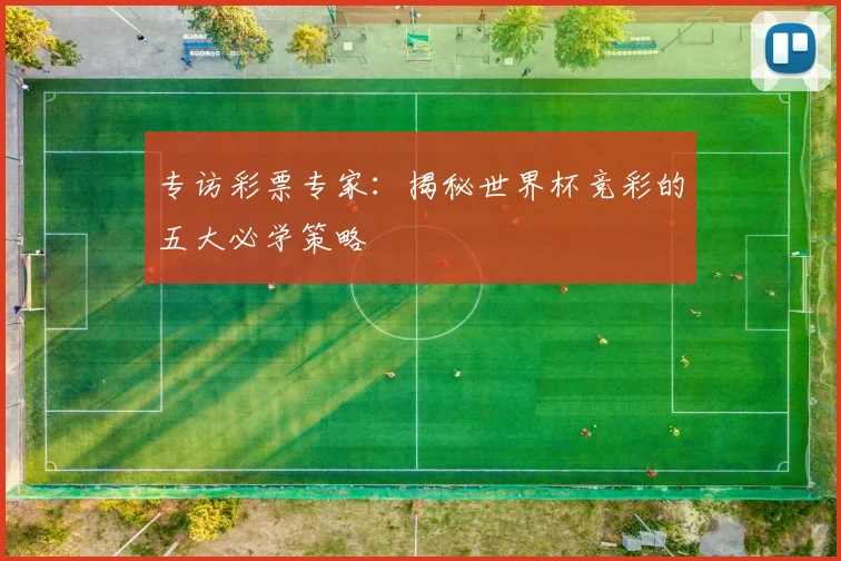 专访彩票专家:揭秘世界杯竞彩的五大必学策略